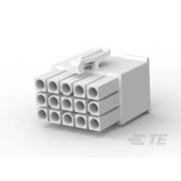 Te Connectivity MINI UMNL PLUG HOUSING 15P 172342-1